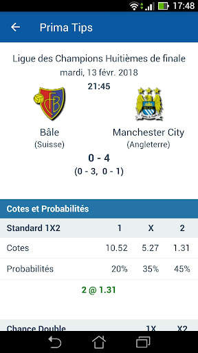 Prévisions Football PrimaTips screenshot 7