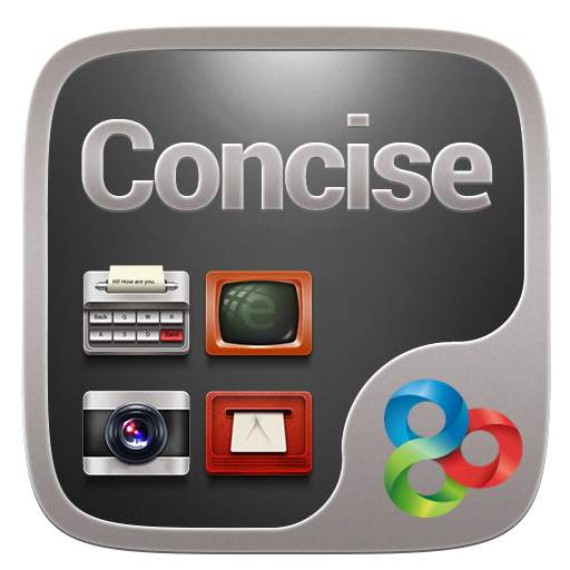 Concise Go Launcher Theme V1.0