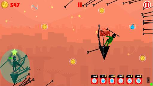 Mr Stick: King of Archer Fight скриншот 1