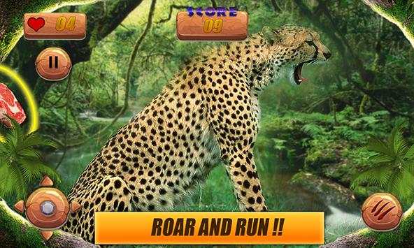 Wild Cheetah Simulator 3D screenshot 2