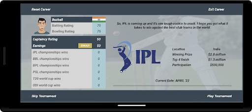 Click Cricket screenshot 2