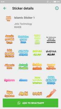 Stikers WA Islamic screenshot 2