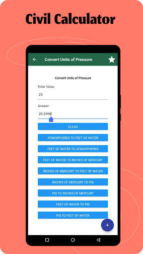 Civil Calculator скриншот 3