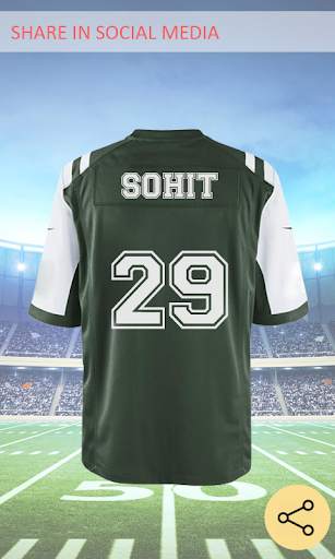 Name Your Football Jersey (Offline) screenshot 8