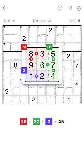Killer Sudoku - Sudoku Puzzle screenshot 3