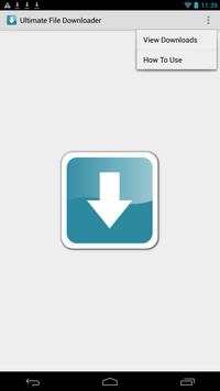Ultimate File Downloader screenshot 3