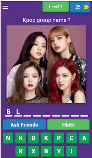 Blackpink Blinks quiz screenshot 1