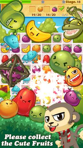 Monkey Fruits Crush screenshot 6