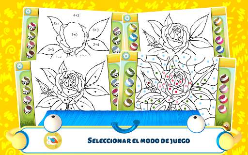 Colorear por números - Flores screenshot 10