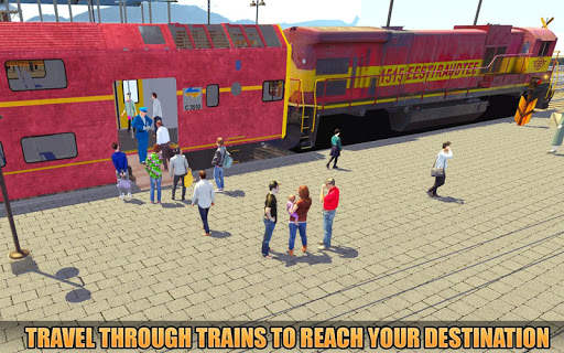 Indian Train Racing Simulator Pro: Permainan screenshot 4