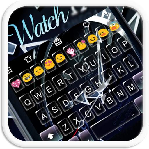 Watch Emoji Keyboard Theme 1.0.5