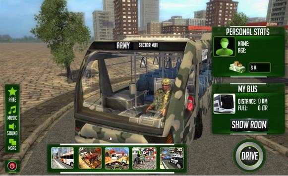 Army Bus Driver Duty screenshot 1