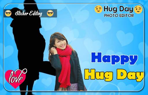Hug Day Photo Editor स्क्रीनशॉट 4
