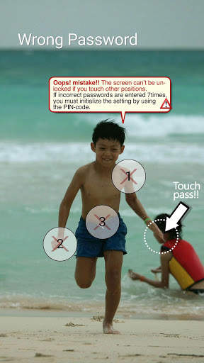 Touch Lock Screen- Easy & strong photo password screenshot 6