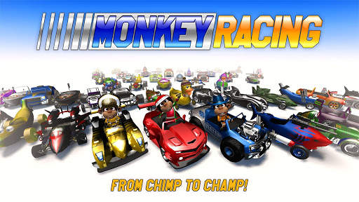 Monkey Racing Free screenshot 1