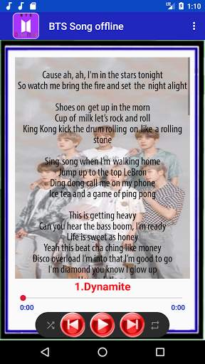BTS Song Offline - Life goes on(Lyrics) screenshot 4