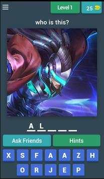 Quiz Mobile Legends: Bang Bang screenshot 1