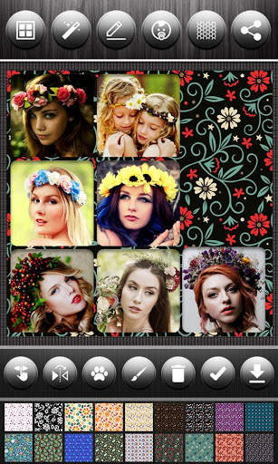 Flower Photo Collage Maker screenshot 5