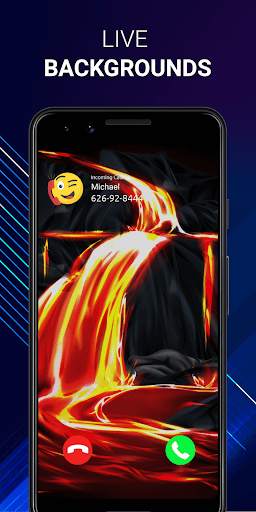 Color Calling Screen Theme - Color Phone Flasher 3 تصوير الشاشة