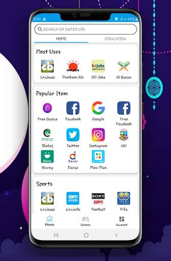 BD Super App - Popular Websites ,Social , News screenshot 1