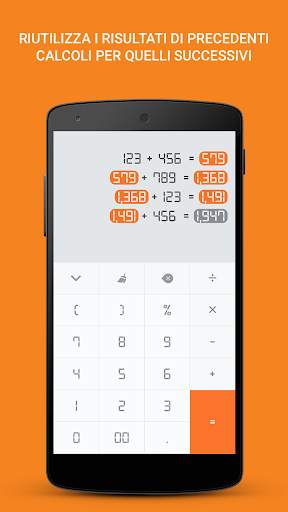 Calc - Un nuovo tipo di calcolatrice screenshot 4