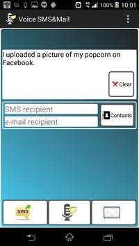 SMS & Mail by Voice 3 تصوير الشاشة