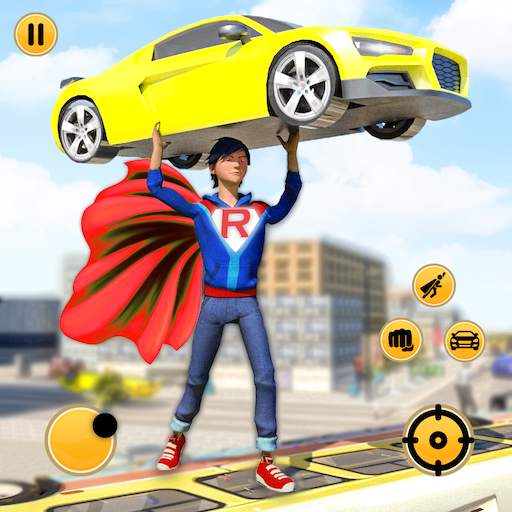 Super Speed Flying Hero Games : Rescue Survival 1.2