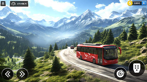 Bus Simulator Game Bus Driving screenshot 2