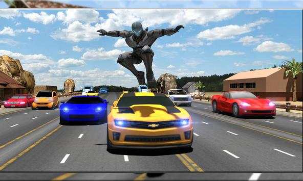 Robot Transformation Car Racer screenshot 1
