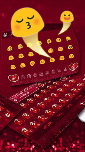 Red Wine Jewelry Keyboard screenshot 2