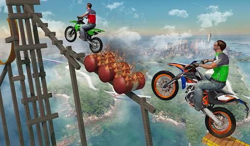 Bike Tricks Trail Stunt Master 6 تصوير الشاشة