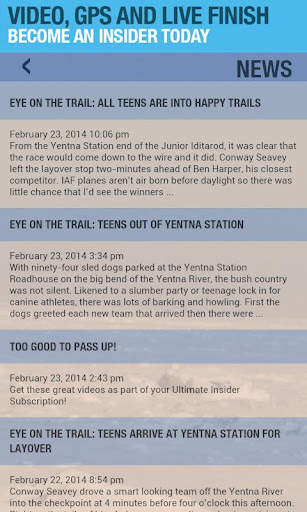 Iditarod® The Official App screenshot 2