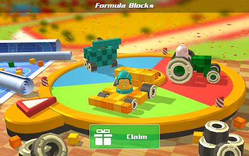 Pixel Car Racing Blocky Crash screenshot 15