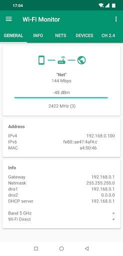 Wi-Fi Monitor screenshot 1