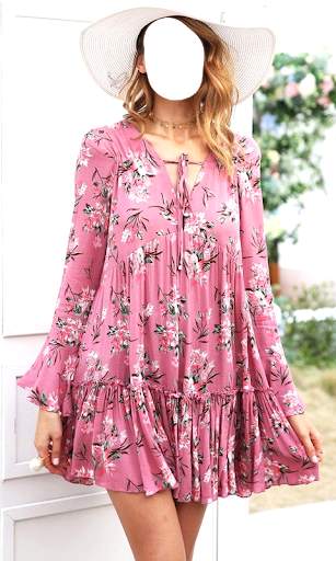Women mini dress Photo Suit screenshot 18