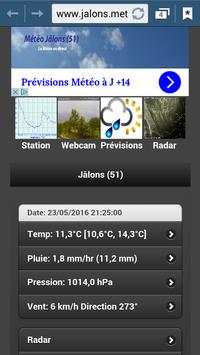 Météo Jâlons (51) screenshot 1