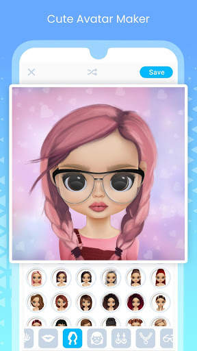 Cute Cartoon/Doll Avatar Creator:Your Cute Version 6 تصوير الشاشة