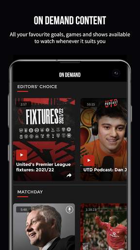 MUTV – Manchester United TV screenshot 1