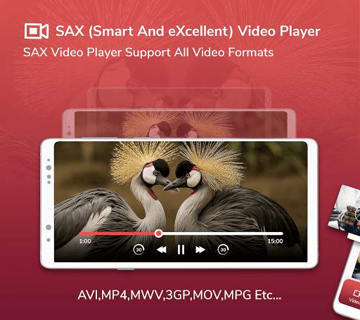 SAX Video Player - All Format HD Video Player screenshot 1