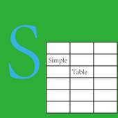 Simple Table 2.2