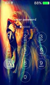 angry lion lock screen keypad screenshot 2