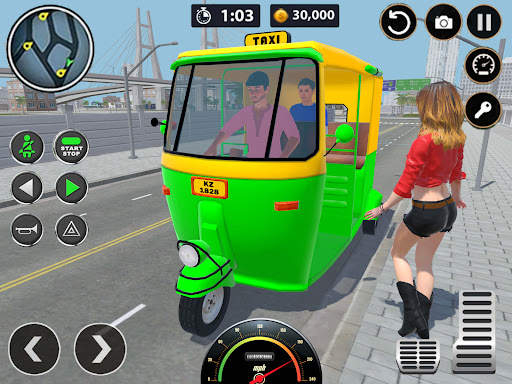 Tuk Tuk Auto - Rickshaw Games screenshot 9