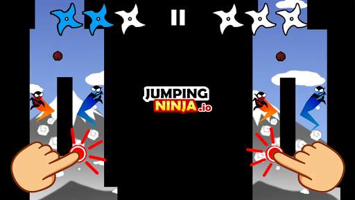 Jumping Ninja Party 2 Player Games screenshot 1