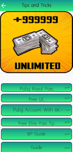 Free Royal Pass - Daily Free UC, Elite Pass Guide screenshot 2