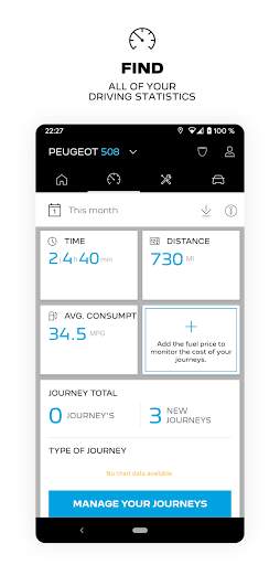 MYPEUGEOT APP 2 تصوير الشاشة