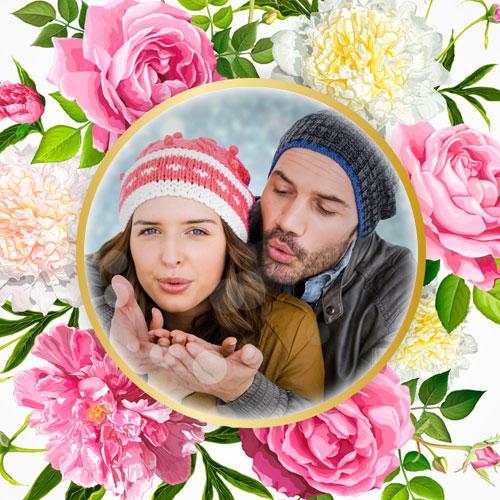 Flower photo frame 2019 screenshot 1