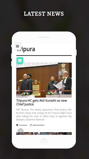 Tripura Live TV- Tripura News Live,Tripura ePaper screenshot 2