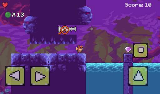 Fantasy Fox - 2D Pixel Platform, retro game screenshot 16