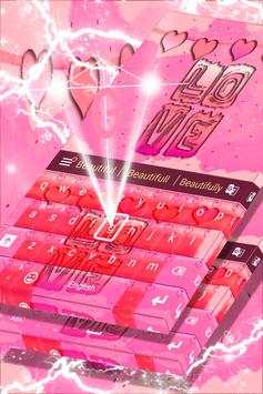 Keyboard Valentine Theme screenshot 4
