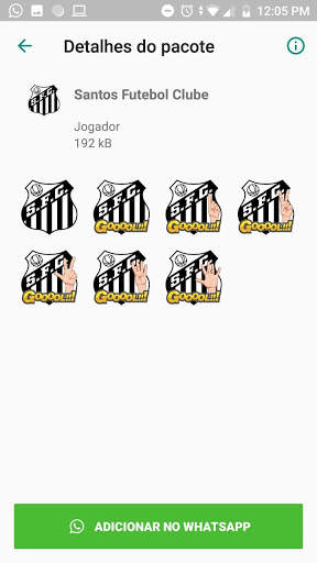 Figurinhas de times de futebol para WhatsApp ⚽ screenshot 6